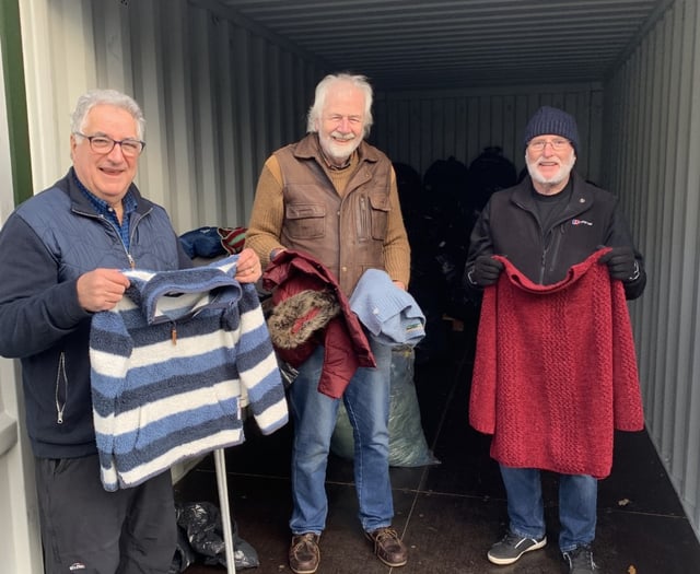 Haslemere Rotary Club helps keep Ukrainians warm
