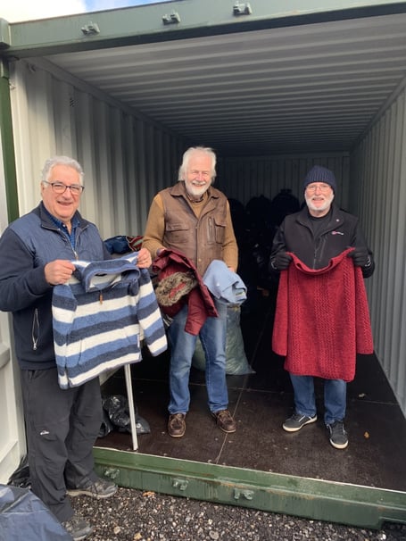 Haslemere Rotary Club is helping keep Ukrainians warm this winter