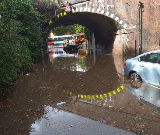 Flooding has been a problem in Haslemere this year