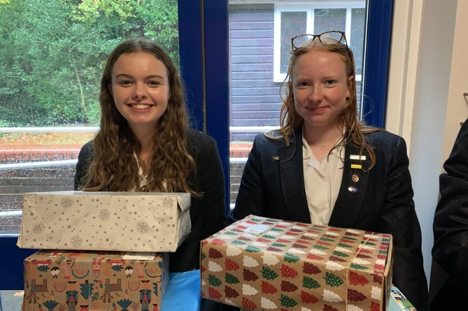 The Royal School is supporting the Teams4u Christmas shoebox appeal