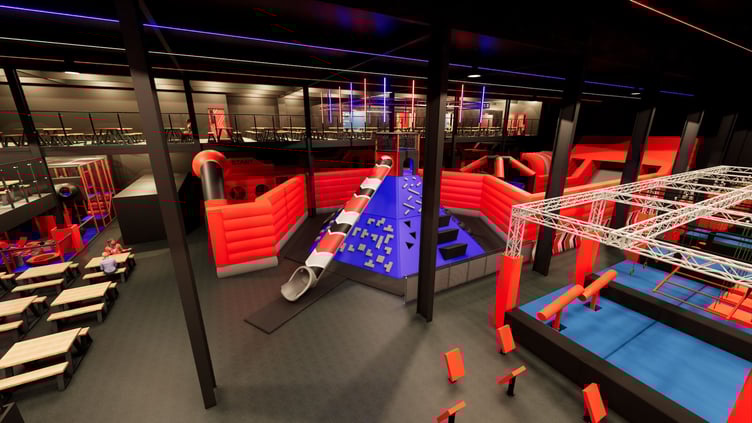 Ninja Warrior UK Adventure Park will be opening in Guildford in February