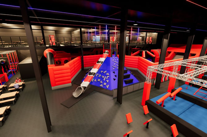 Ninja Warrior UK Adventure Park will be opening in Guildford in February