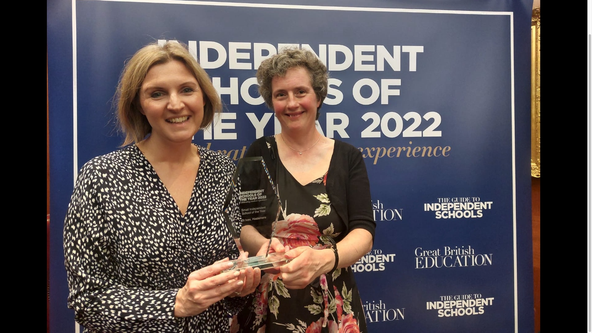 St Ives School in Haslemere wins national award for second time