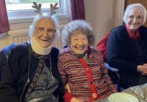 Christmas party fun for Alton hard of hearing group