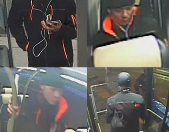 Hampshire Constabulary has released these CCTV images of Kiran Pun, a 36 year old man from Amesbury, Wiltshire, leaving a bus at Aldershot railway station before his disappearance