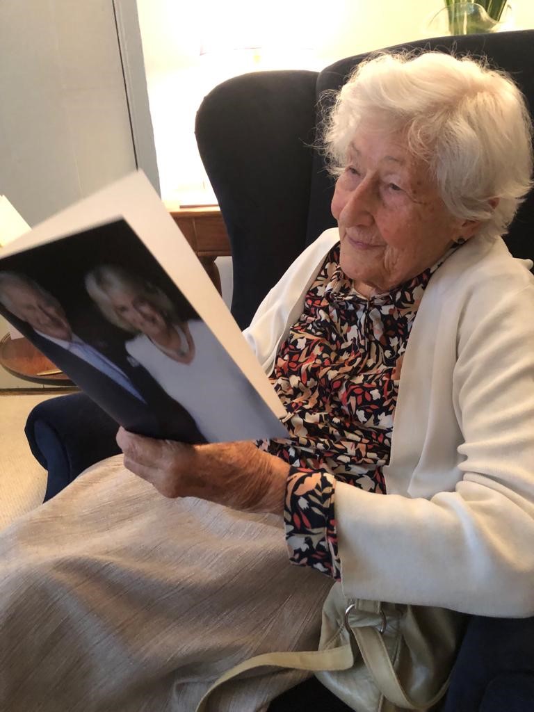 Bletchley Park translator celebrates 100th birthday at Haslemere home