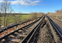 Hook landslip: 'Limited' through services reinstated following repairs