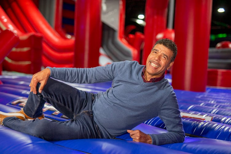 Chris 'Unbelievable' Kamara will open Guildford's new Ninja Warrior UK adventure park just in time for the February half-term