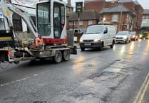 ‘Car-killing’ potholes causing multiple tyre blow-outs across Farnham, warns county councillor
