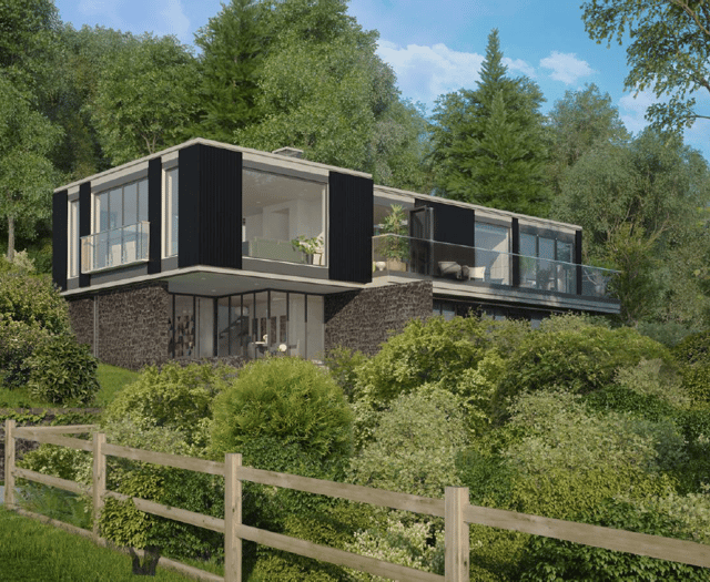 New plans to re-build Lower Bourne's 'shipping container' house