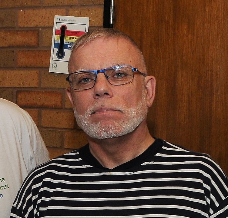 Michael Rutland pictured at the Forest Community Centre in 2017