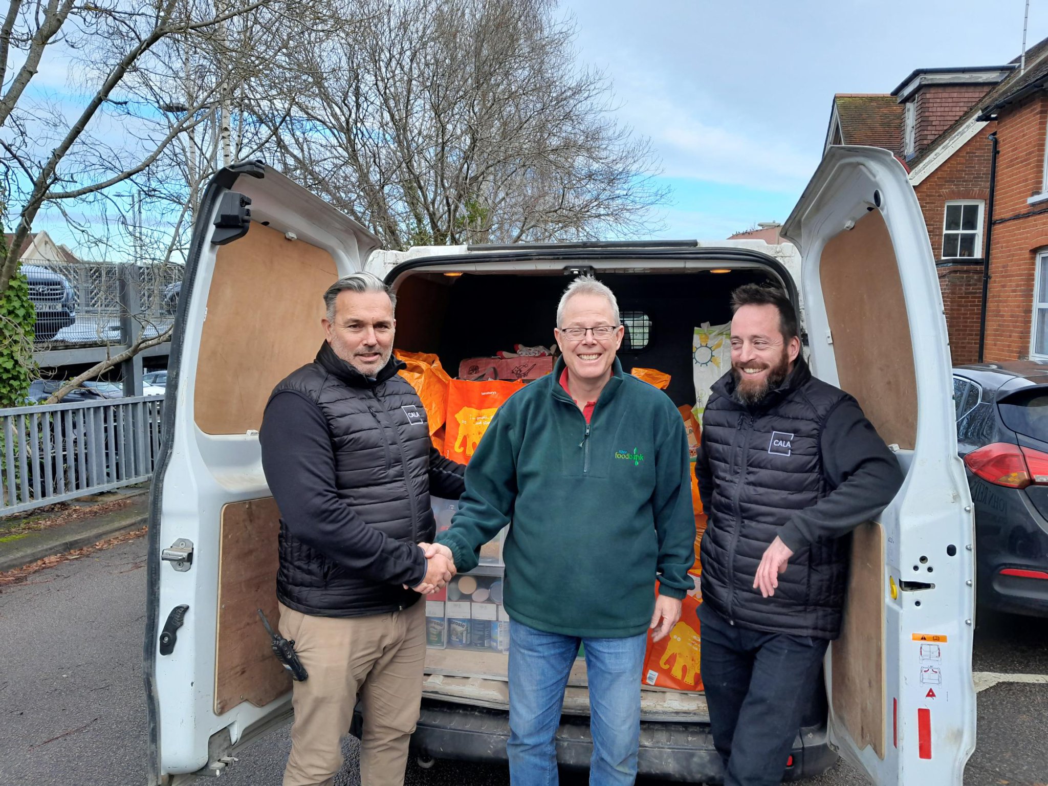 Cala Homes helping Alton’s food bank