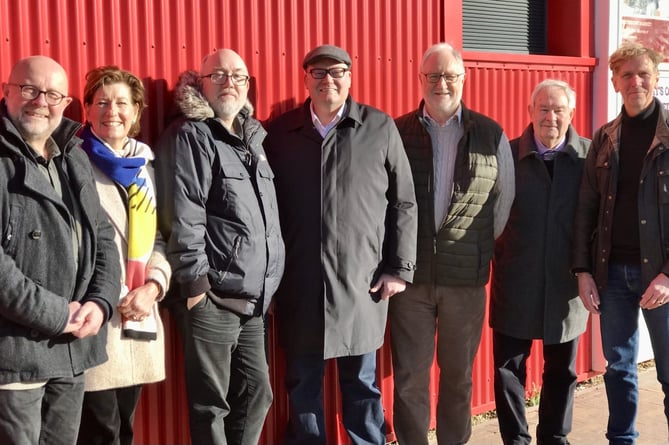 Arts Council England leaders visit The Phoenix Theatre and Arts Centre in Bordon, January 21st 2023.