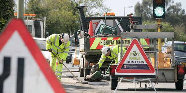 road repair gangs