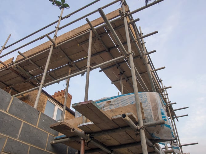 housing development stock image