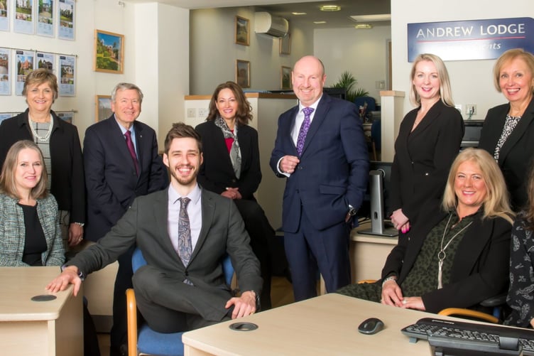 Andrew Lodge Estate Agents in Farnham is celebrating its 30th anniversary