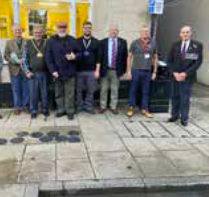 Armed Forces Drop-In Centre, Winton House, Petersfield High Street, November 2022.