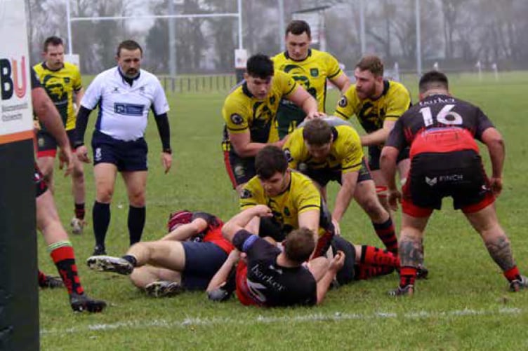 Bournemouth 25 Alton Silverbacks 14, rugby union, February 18th 2023.