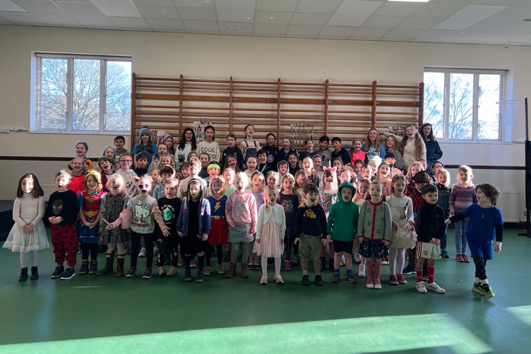 St Ives School, Haslemere, Dress to Express day, February 2023.