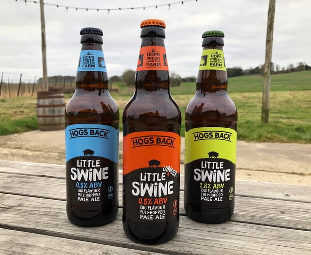 
Hogs Back Brewery launches ginger-flavoured beer Little Ginger Swine