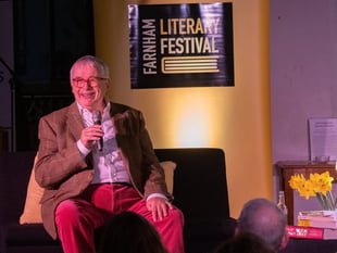 I'm a Celeb star Christopher Biggins opens Farnham Literary Festival 