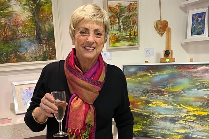 Alison Marston has been an active member of The Arts Society Haslemere for more than ten years, and recently exhibited her work in Midhurst