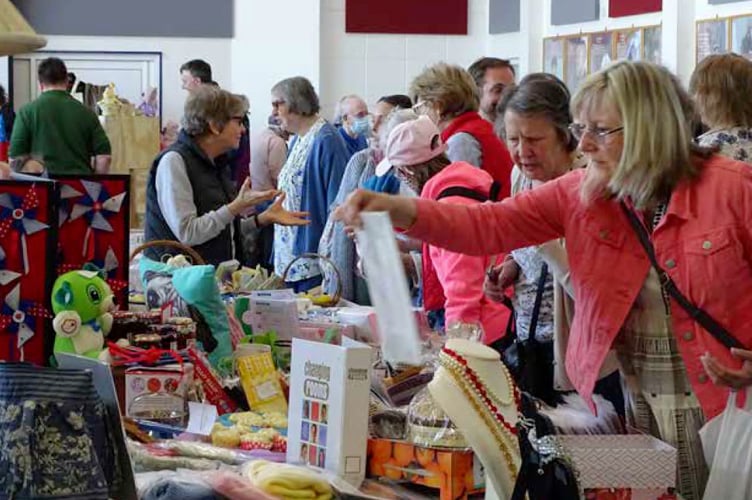 Petersfield Easter market.