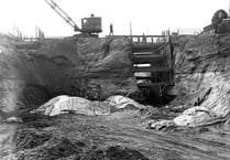 From the Archive: The building of Farnham's Firgrove Hill road bridge