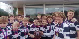 Farnham’s under-13 boys beat Alton to win Hampshire Waterfall Cup