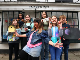 Rainbow Roar: Young entrepreneurs lead the way at new Farnham shop