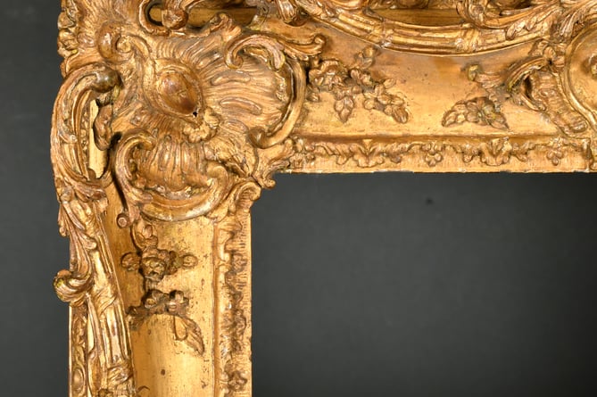 A French carved giltwood frame sold for £1,800 at Parker's March auction