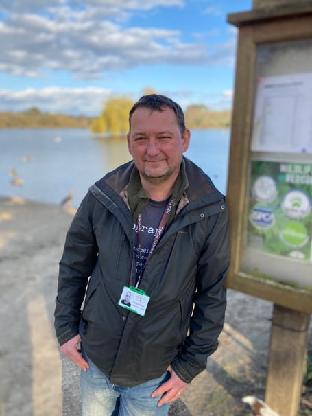 Petersfield Heath Pond's new bailiff Richard Welch