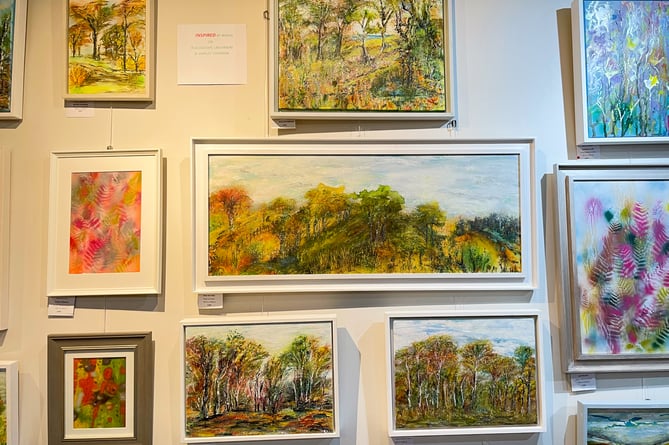 Haslemere artist Alison Marston’s work is inspired by the natural world