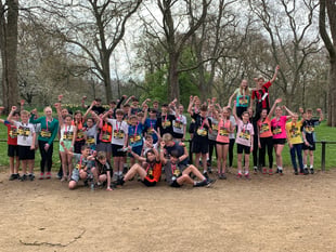 Mini marathon no problem for runners from Amery Hill School in Alton