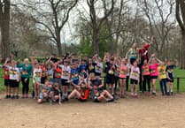 Mini marathon no problem for runners from Amery Hill School in Alton
