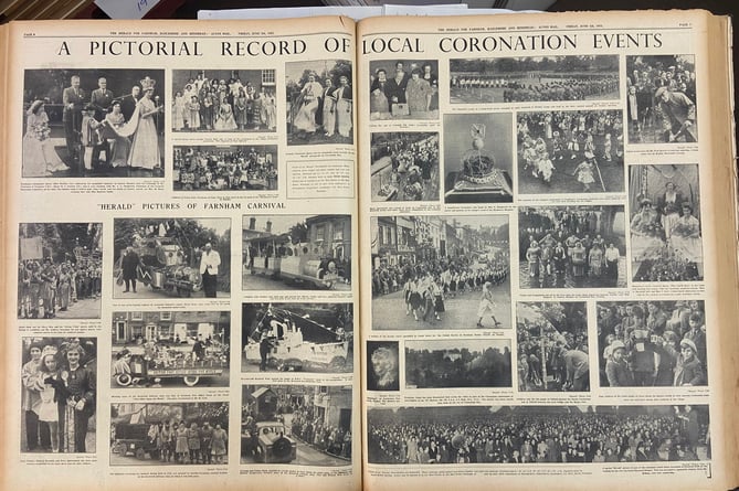 A PICTORAL RECORD OF LOCAL CORONATION EVENTS: As published in the Herald after the 1953 coronation of Queen Elizabeth II