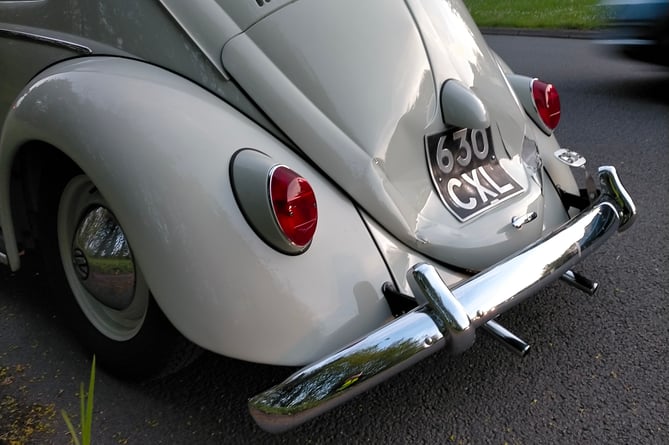 The damage was enough to write off Assheton Le Page's 60 year old Beetle