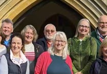 Ringing in the new King at St Mary's Church in Liss