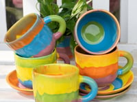 Beautiful practical pottery made from mud by UCA Farnham graduate