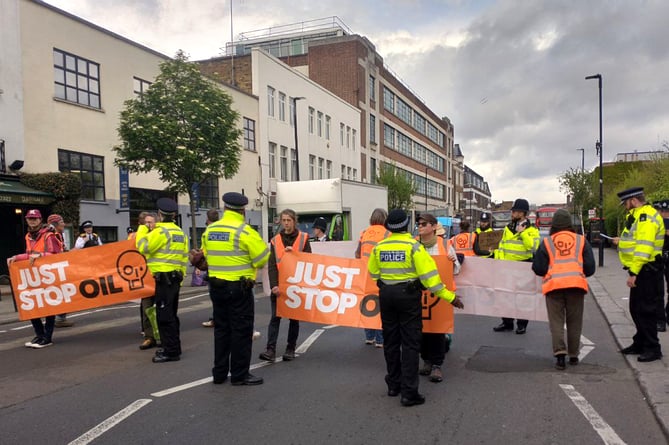 Just Stop Oil protesters 