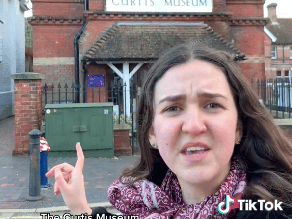 TikTok content creator and comedian Savannah Gracey's tour of Alton has racked up more than a million views