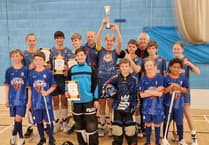 Farnham under-16 Fireballs seal youth floorball league title in style