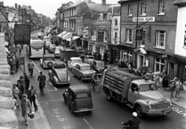 From the Archive: Photo shows Farnham was gridlocked in the 1950s too!