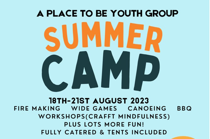 A Place To Be youth group is putting on a low-cost summer camp this August
