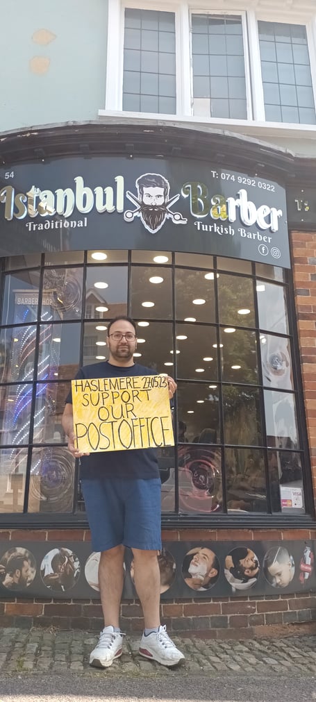 Many Haslemere businesses have signed the 'Save Haslemere post office' petition