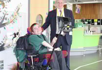 Treloar's student asks East Hampshire MP if he can juggle