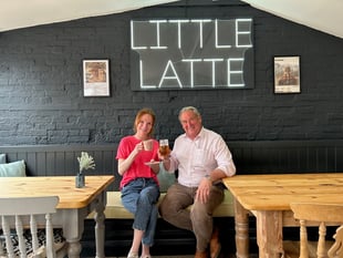 Buy cake and get a free cuppa at Tilford’s new Little Latte cafe!