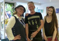 Jezz shows his art at Gallery No.30 in Petersfield