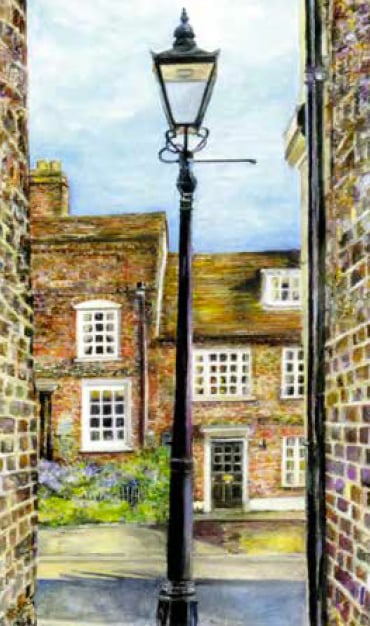 Farnham alleyway.