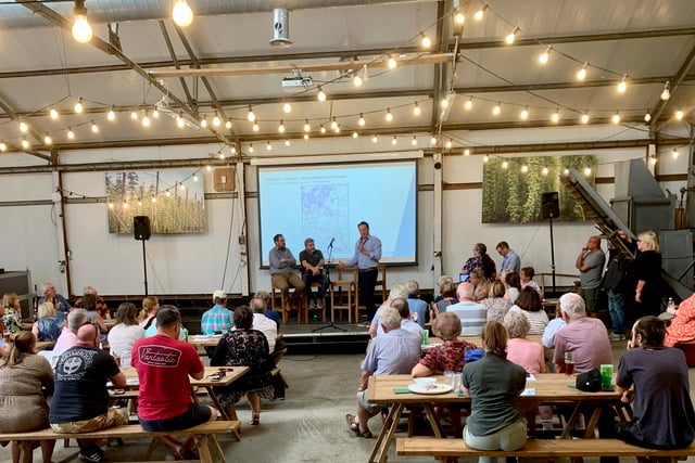 Hogs Back Brewery wages war with South East Water over pipeline works